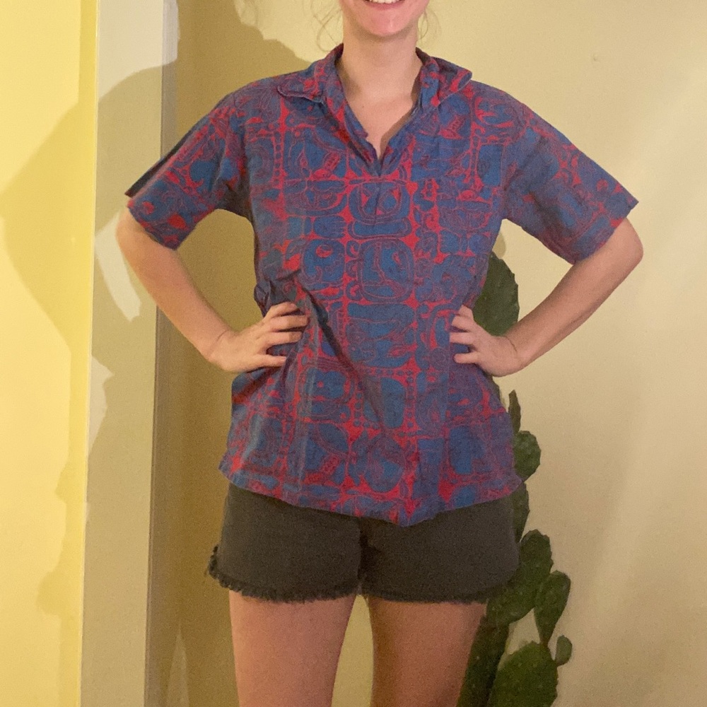 Vintage Cotton Hawaiian Shirt